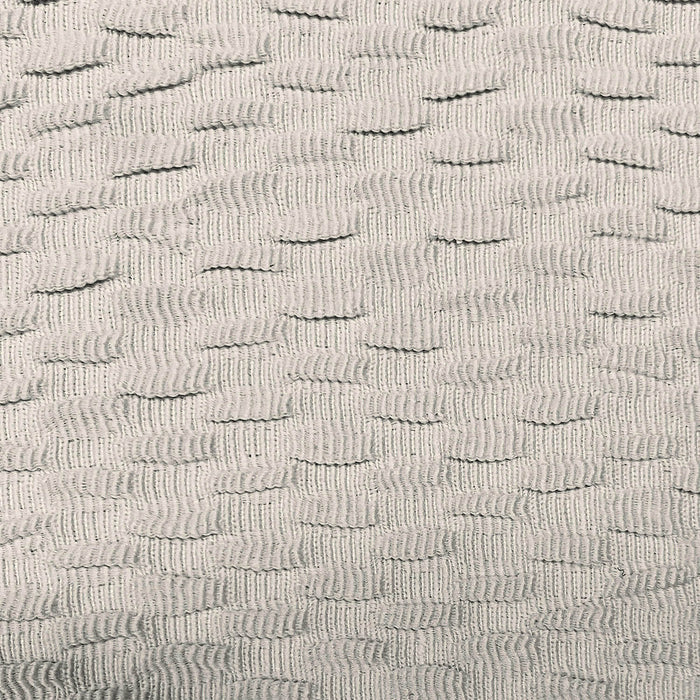 Copripoltrona Reclinabile Elasticizzato Taglia Unica con Tasca Laterale Panna