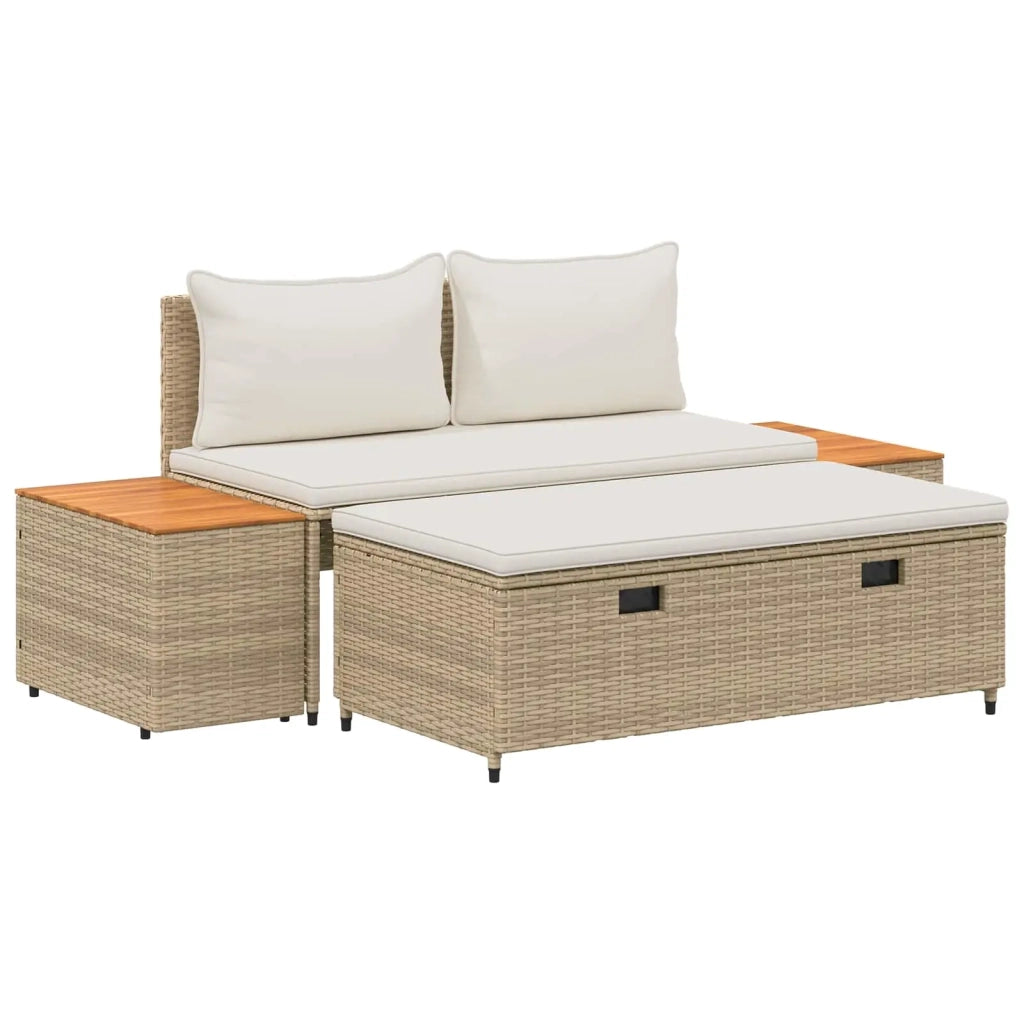 Set di divani da esterno 4 -Seater 4 pcs 55 x 30 x 39 cm