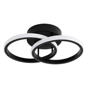 Lampada Da Soffitto A Led Lhj121-c Nera