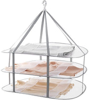 Droogrek Opvougbile 3 Livelli per Trusser, Giacche da Bambino, Calze, Pannelli per Esterno e Interno, Portatile