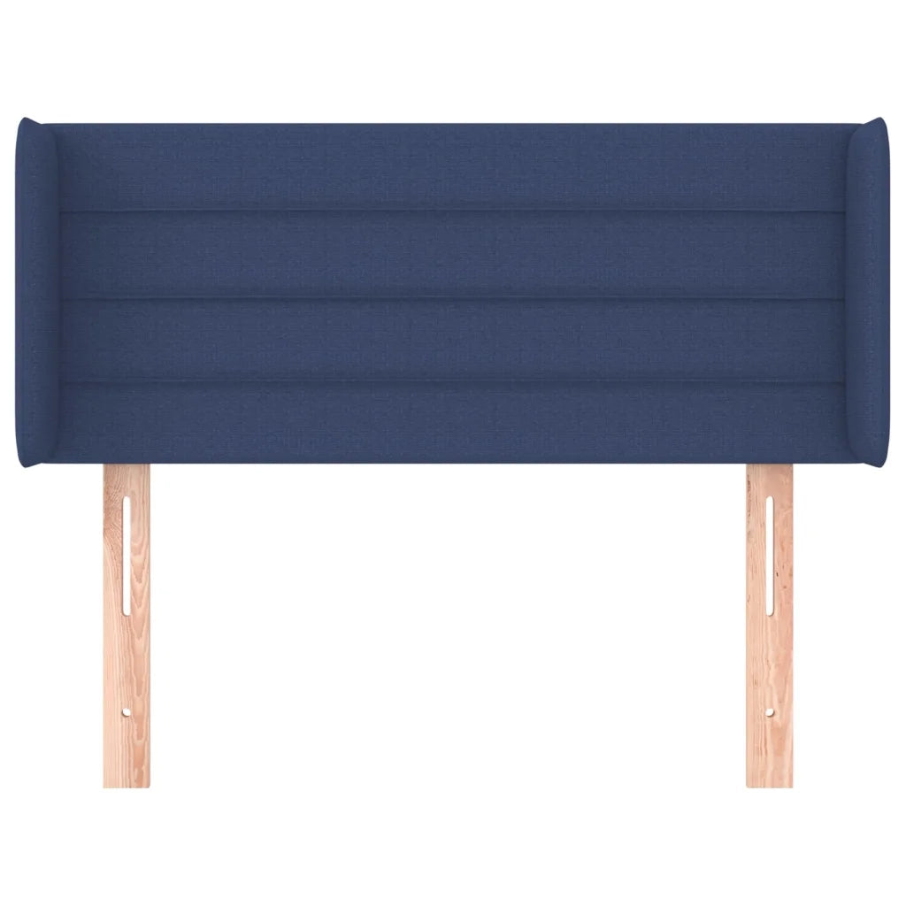 Testiera ad Orecchio Blu 83x16x78/88cm in Tessuto 3118888