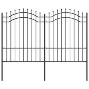 Recinzione per Giardino | Recinzione da cortile Woerden Grigio 240 x 190 cm