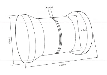 Coppia Pomelli Box Doccia Ø40 mm – Lunghezza 59 mm