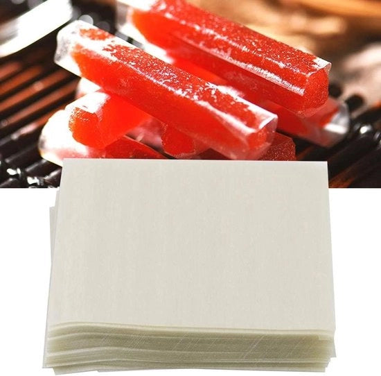 Carta per wafer - 500 fogli alimentari per dolci fatti a mano - Pieghevole e bianca - Ideale per biscotti, nougat e ciambelle