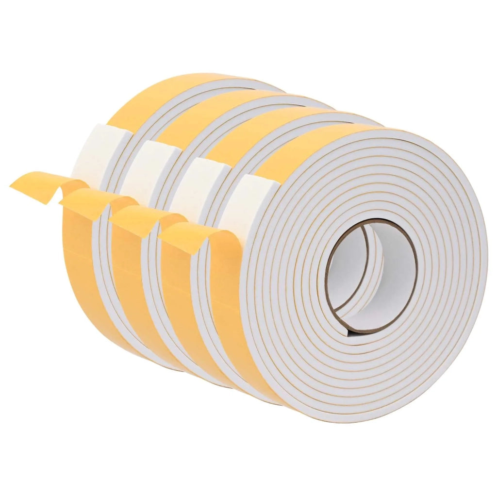 Nastro adesivo in schiuma 4 pcs Bianco 40mm x 5m Schiuma CR 42024154