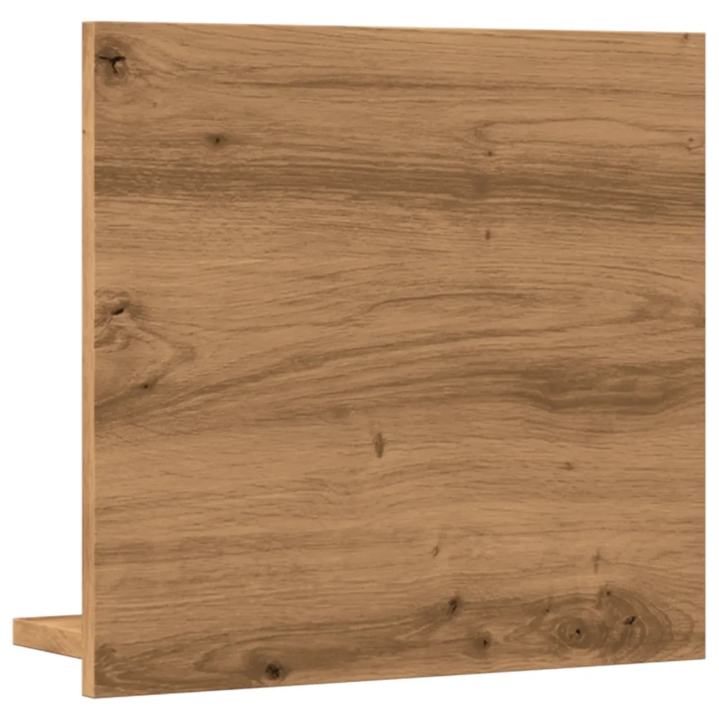 Mobile Bagno Specchio Rovere Artigianale 40x11x37 cm Truciolato 856188
