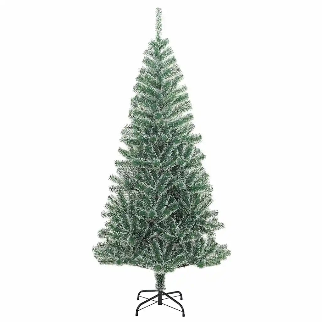 Albero di Natale Artificiale Imbiancato con Luci LED 240 cm 3396833