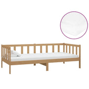 Divano letto | Sof¨¤ letto | Letto singolo con Materasso 90x200 cm ambra in Legno di Pino