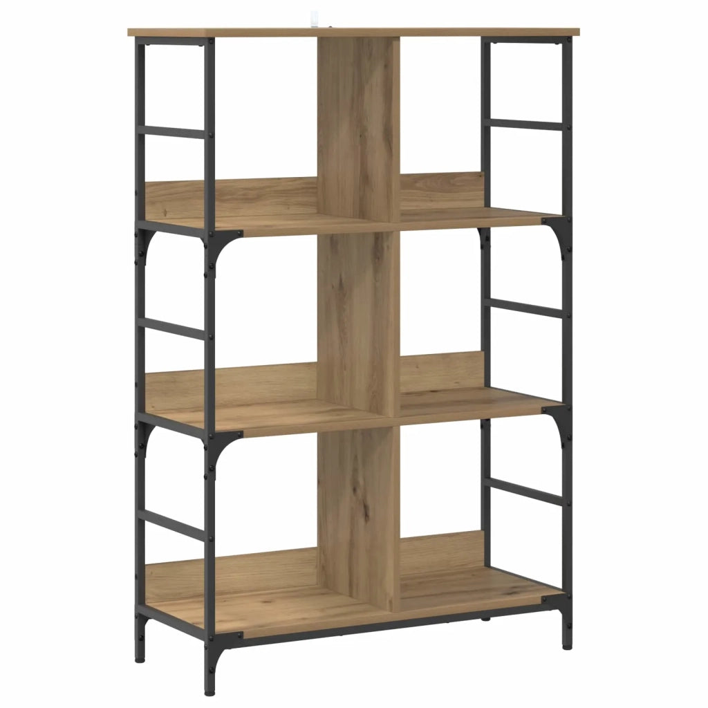 Libreria 4 livelli 78,5 x 33 x 117,5 cm metallo PB 8010890