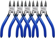 Taglierini a filo ultra affilati 5 pollici 5 pezzi - Taglierini a filo per precisione - Taglierini per fili per artigianato e creazione di gioielli