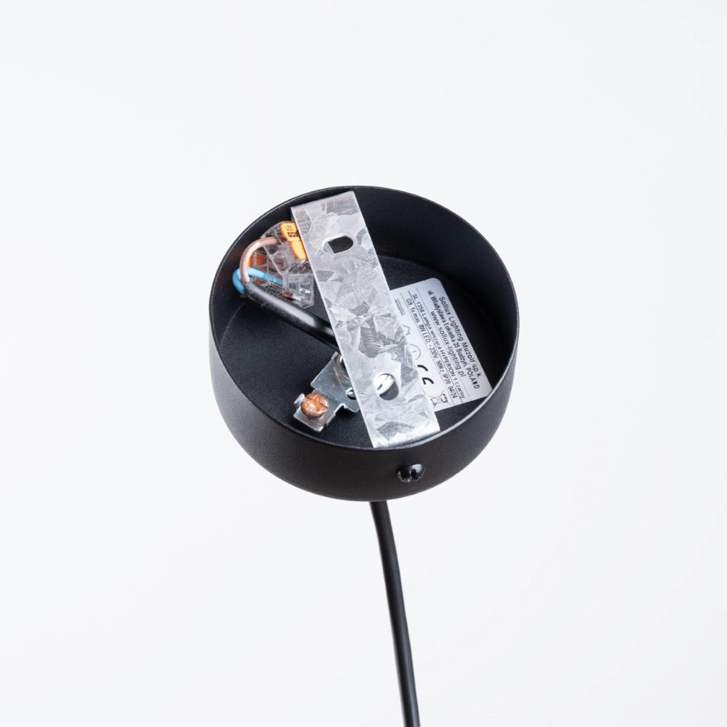Lampada a sospensione sfera nera TITANO G9 8W Pure Lume