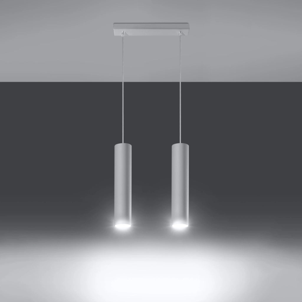 Lampada a sospensione LAGOS 2 bianco