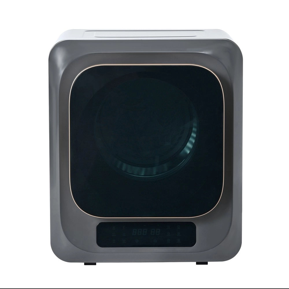 Asciugatrice a Gas Inox 3 kg 850W ¨C MINIMAL ¨C 6 Programmi, Multifiltrazione, Protezione Surriscaldamento