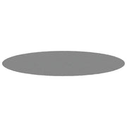 Telo Sotto Piscina Grigio Chiaro ?428 cm Geotessile Poliestere