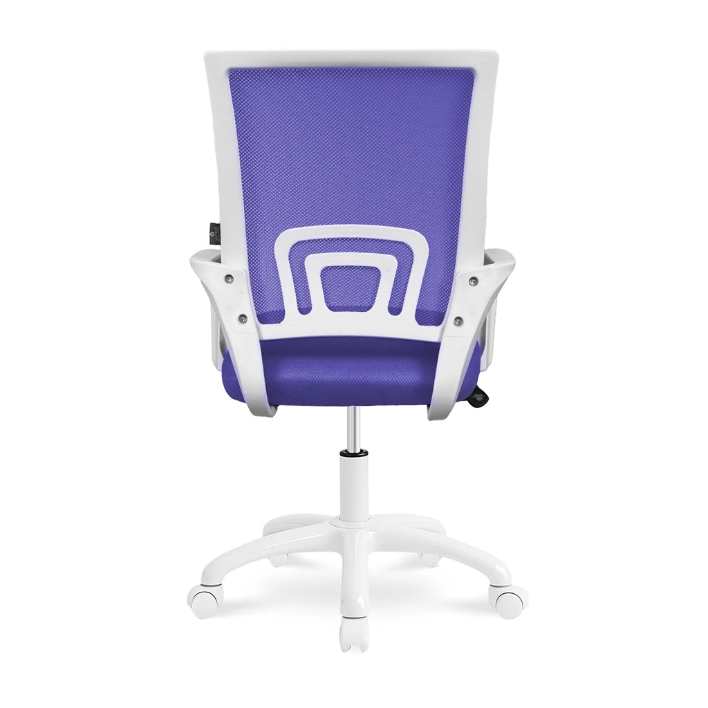 Sedia da ufficio ergonomica girevole viola - Happy - SU34HAPB