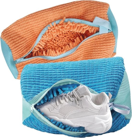 Set di pulitori per scarpe per lavatrice, confezione da 2 - Pulizia delicata e efficace delle scarpe