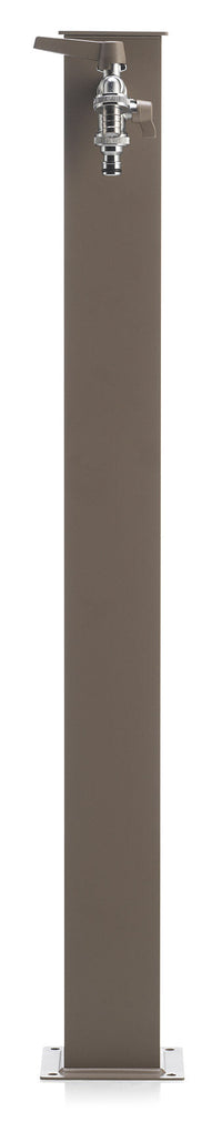 Fontana da Giardino con Doppio Rubinetto Belfer 42/QRR Tortora