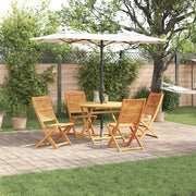 Set da Pranzo per Giardino 5 pcs Marrone 3375708