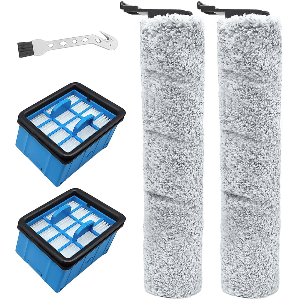 Kit di accessori per aspirapolvere lavapavimenti Bissell CrossWave OmniForce: 2 rulli + 2 filtri