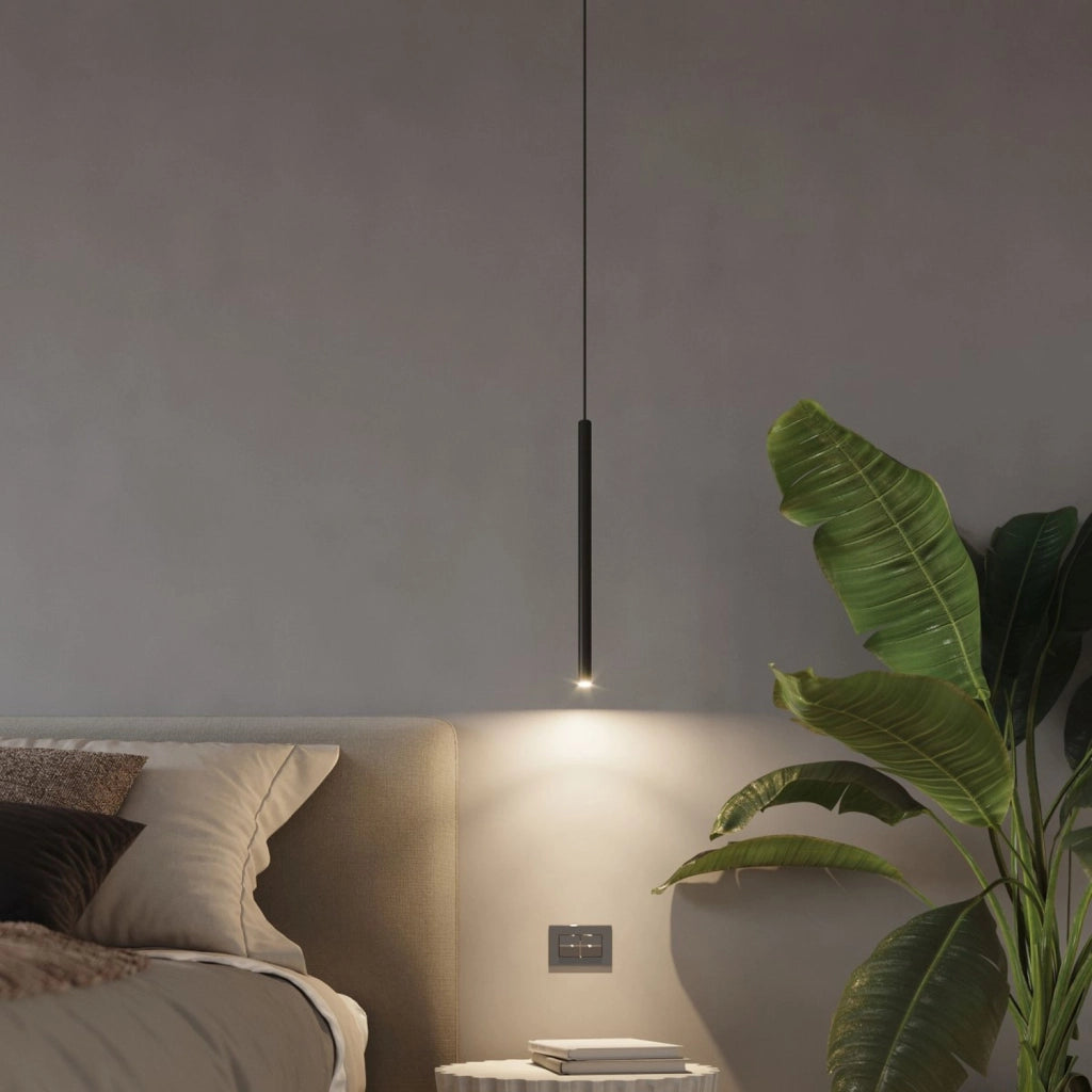 Lampada a sospensione nera 5 tubi G9 VELINO Pure Lume