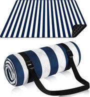 Picknickkleed 200 x 200 cm, impermeabile, sabbia libero con cinturino di trasporto, picknickkleed trasportabile e lavabile, XXL coperta da campeggio, picknickkleed isolato per campeggio all'aperto, parco di sabbia