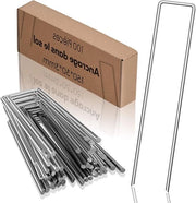 Anchetti anti-ossidativi 100 pezzi - 150 mm lungo 36 mm largo Ø 3 mm | per tenda esterno giardino (100)