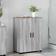 Mobile da Bagno con archiviazione Grigio Sonoma 60 x 35 x 80 cm