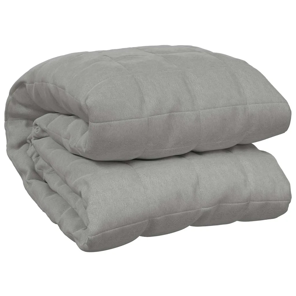Coperta Ponderata Grigia 150x200 cm 11 kg Tessuto 350721