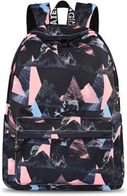 Borsa da Scuola per Ragazze Borsa per Uomini e Donne per Attività Ricreative Tasca da Scuola Impermeabile con Porta Laptop Borsa da Scuola con Fondo Nero a Tre Angoli