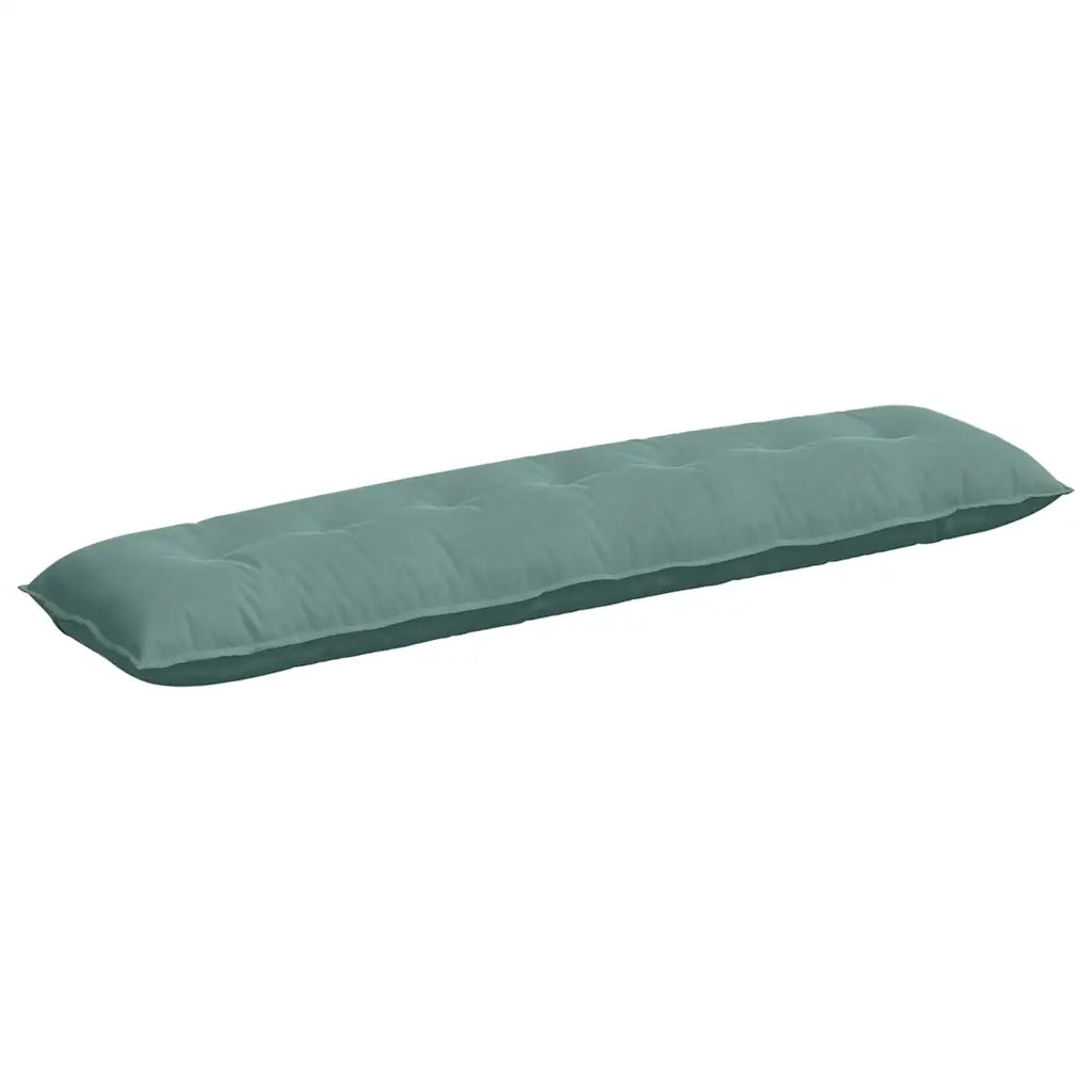 Cuscino per Schiena Verde Mare 200 x 50 cm Tessuto in Cords 42014986