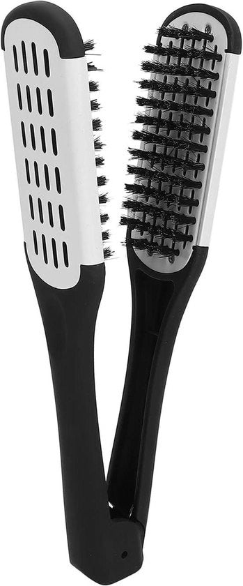 Borsetto per Raddrizzamento Capelli - Strumento per Parrucchieri - Bifacciale - Stile di Capelli Affidabile - Disegno Stabile
