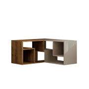 Mobile TV modulare in legno "Glis" - 145 x 35 x 44 cm - Beige
