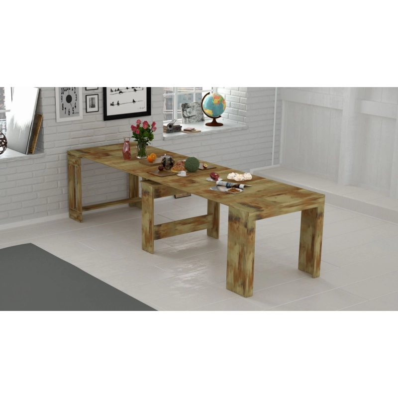 Console Estendibile Pratika – 52cm fino a 3 metri – Acero