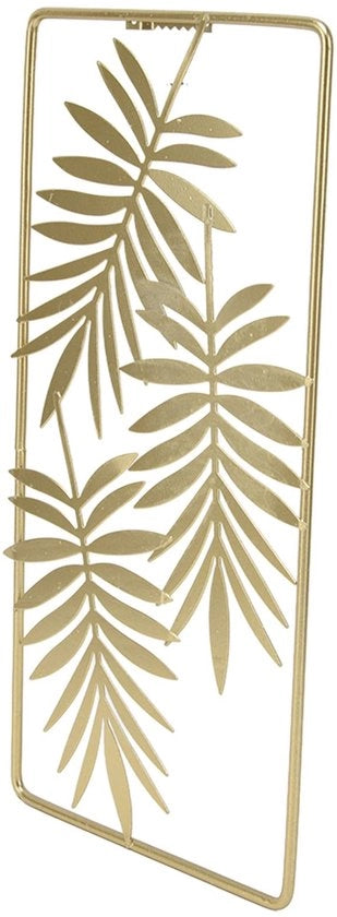 Decorazione per Parete a 3D - Immagine in Metallo - Stile Scandinavo - Decorazione per Parete Camera da Letto/Soggiorno - 29,5 x 14,5 cm - Decorazione per Parete da Murale