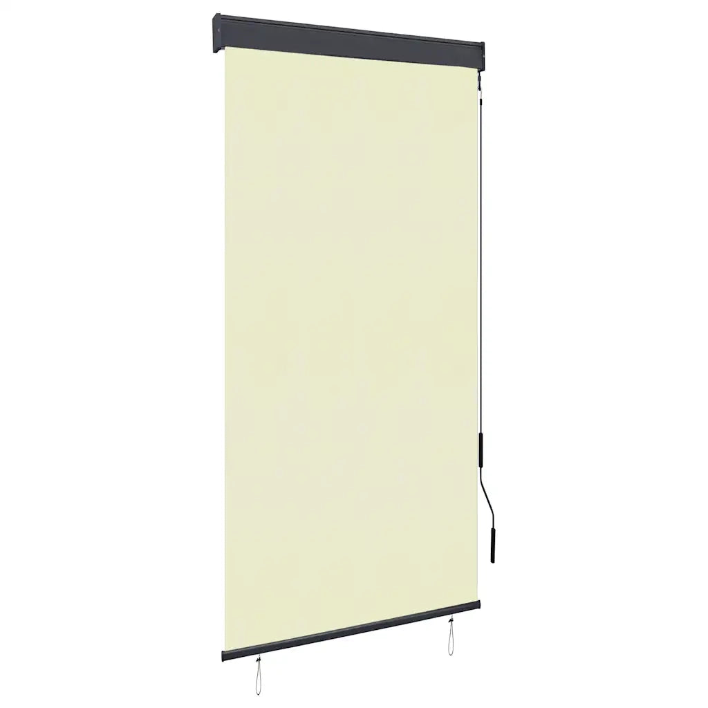Tenda a Rullo per Esterni 80x250 cm Crema