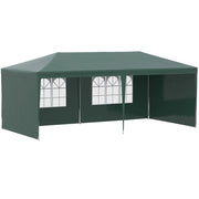 Tendone da giardino per feste ¨C zephmum ¨C verde 6x3m con finestre