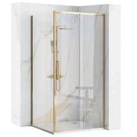 Cabina Doccia Rapid Slide Gold 100x80