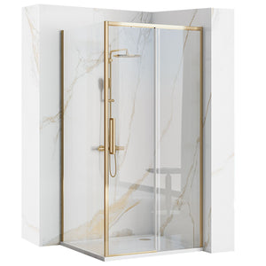 Cabina Doccia Rapid Slide Gold 100x80