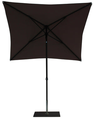 Ombrellone da Giardino 2x2 m Palo Ø38 mm in Alluminio Tessuto Poliestere Trend Taupe