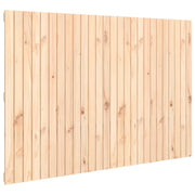 Testiera | Testata da Parete 166x3x110 cm in Legno Massello di Pino