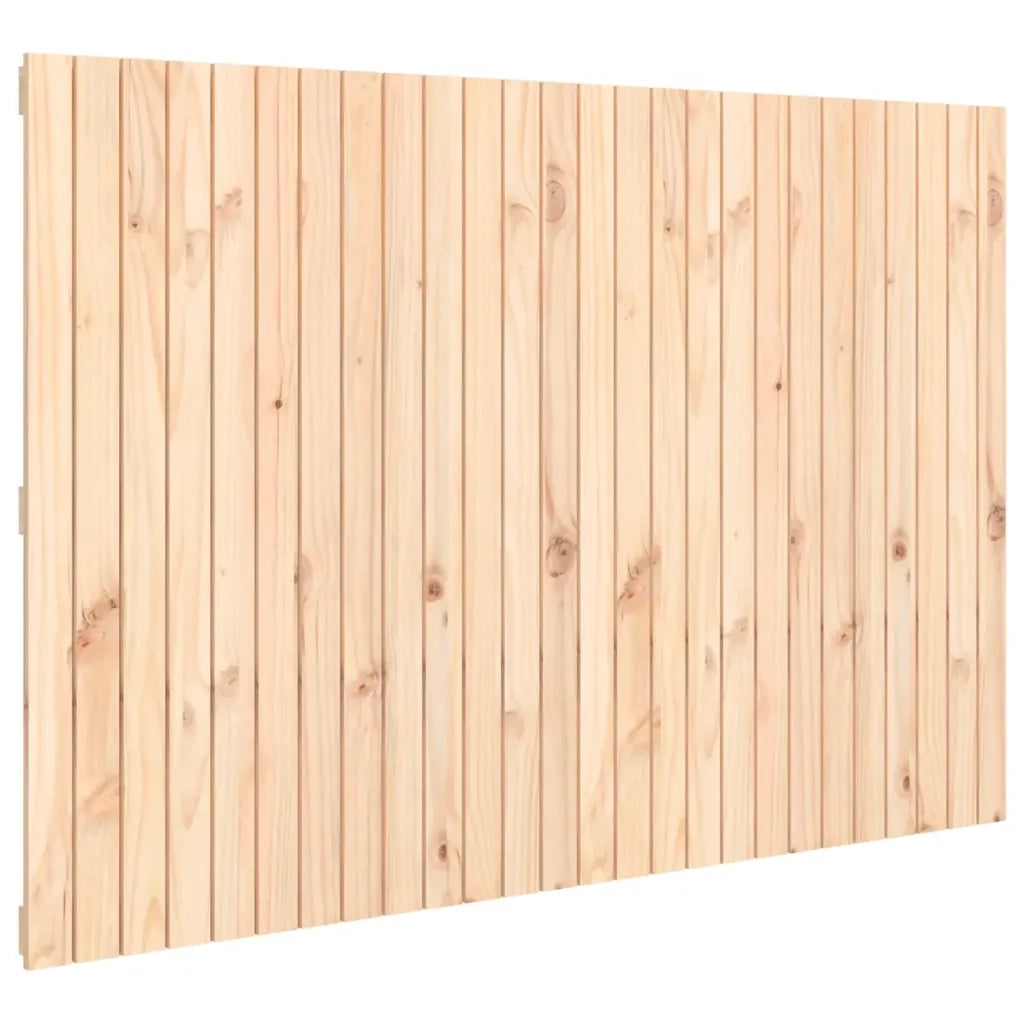 Testiera | Testata da Parete 166x3x110 cm in Legno Massello di Pino