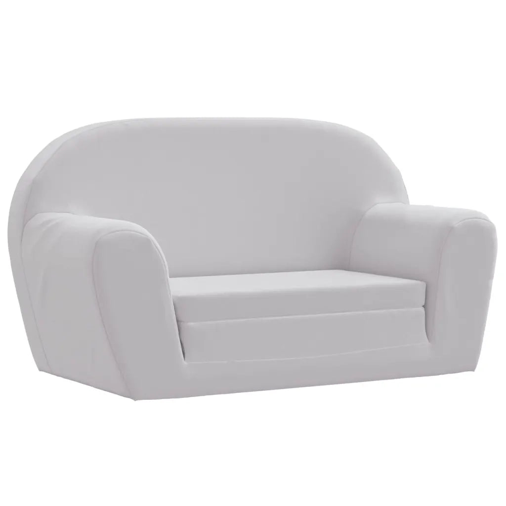 Poltrona Letto per Bambini Grigio Chiaro