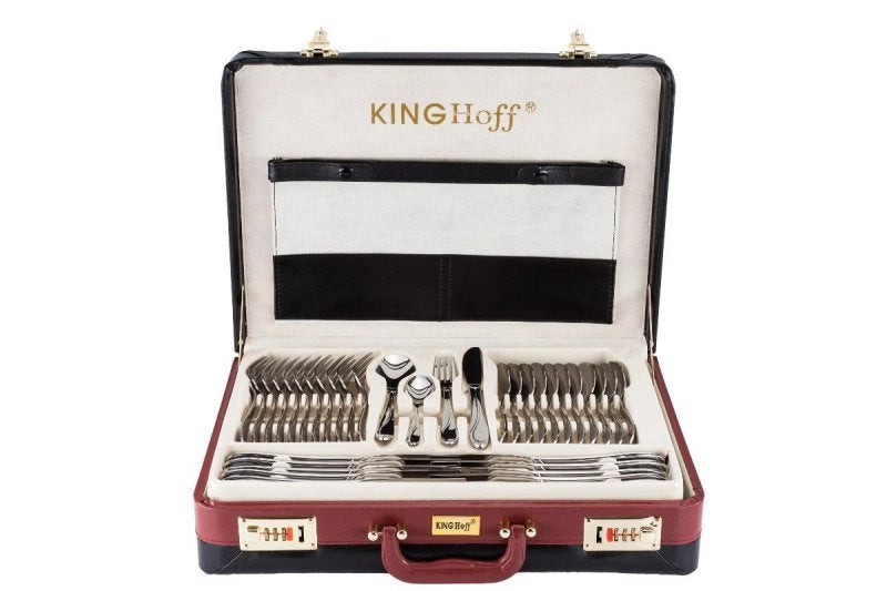 Set di posate in acciaio inossidabile di alta qualità Kinghoff KH-3508 da 72 pezzi