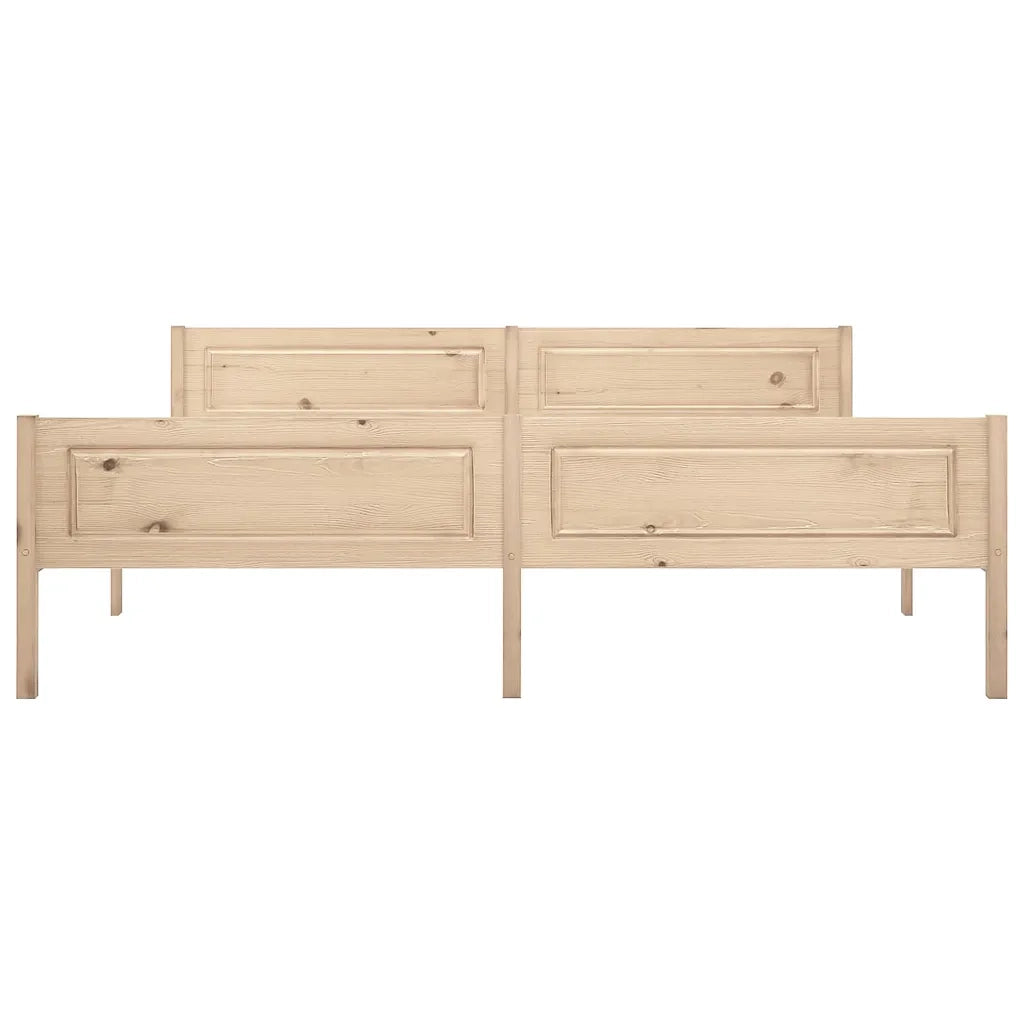 Giroletto senza Materasso-Struttura Letto 180x200 cm in Legno Massello di Pino 481094