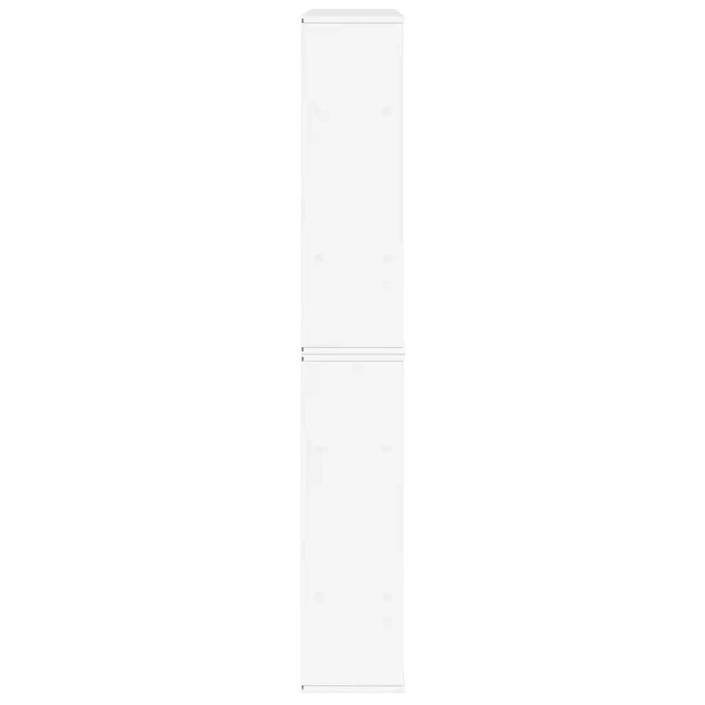 Armadietti Laterali 4 pz ODDA Bianco 40x24x79 cm Legno di Pino 3365349