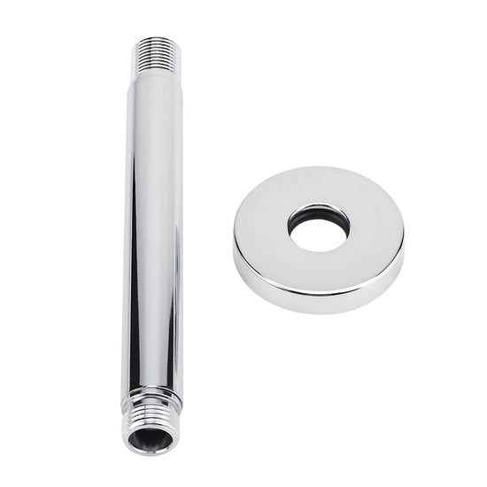 Douchearm in Alluminio - Estensione del Douchekop - Materiale Inox - Montaggio al soffitto - Progettazione Ergonomica - Finitura a Luce Alta - Douchearmatura
