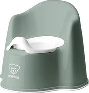 Sedia da giardino - Design moderno - 36.1 x 35.9 x 31.5 cm - Grigio-verde e Bianco
