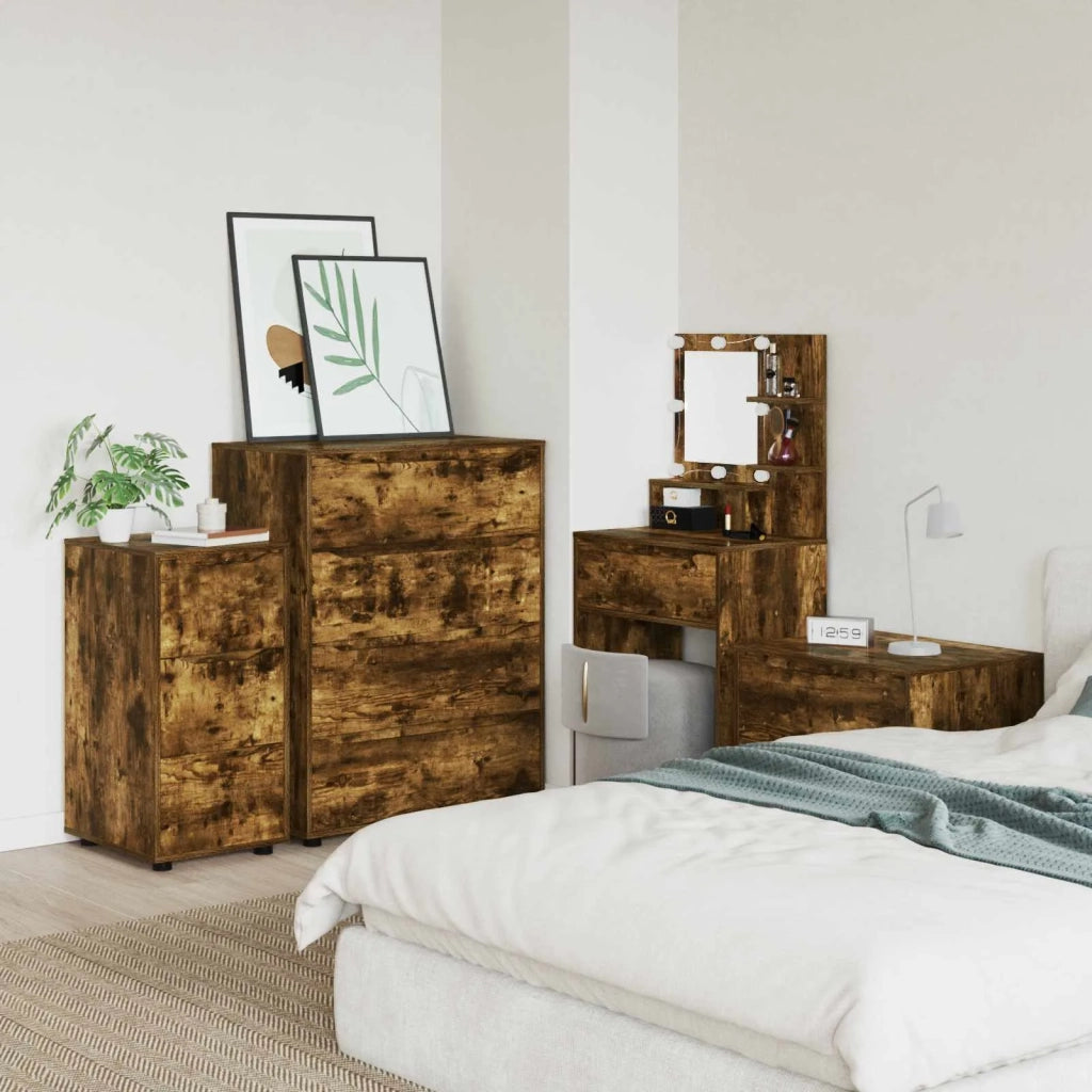 Armadio Rovere fumé 40 x 48 x 81 cm Legno multistrato 888872