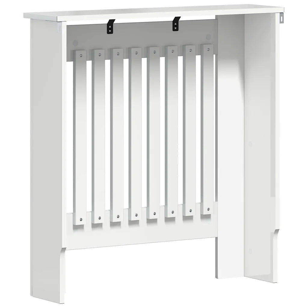 Copertura per radiatori Bianco Lucido 78 x 19 x 81,5 cm 884096