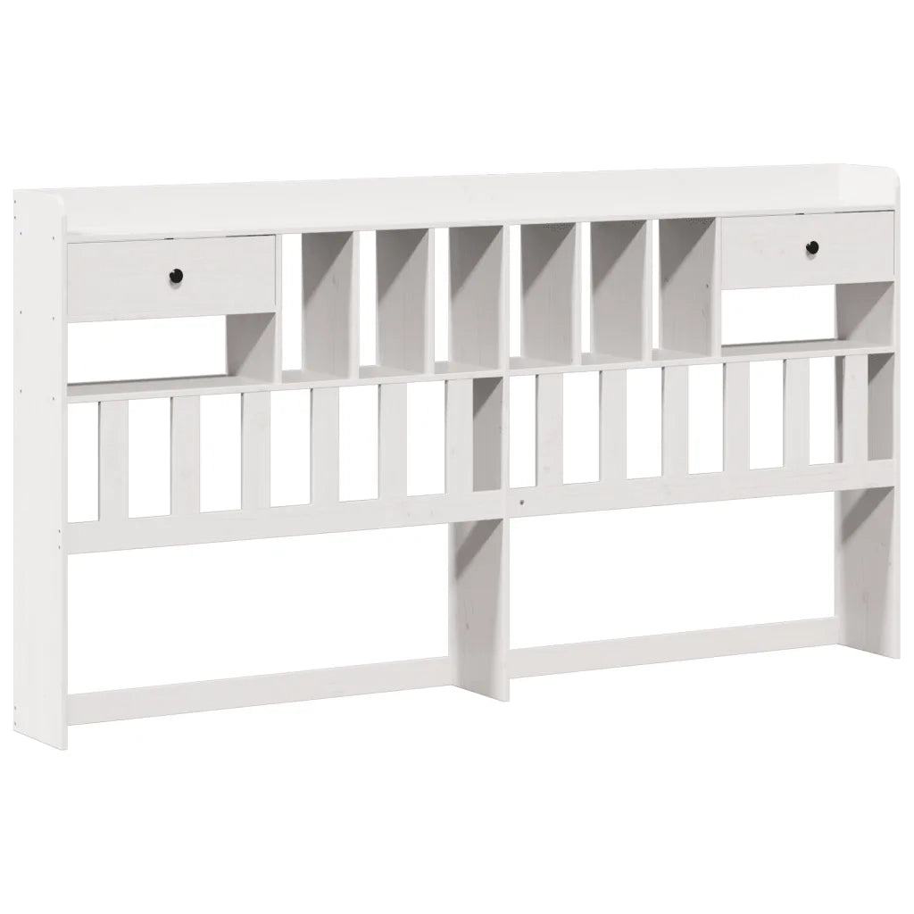 Giroletto con Libreria senza Materasso 180x200 cm in Legno Pino 3323018